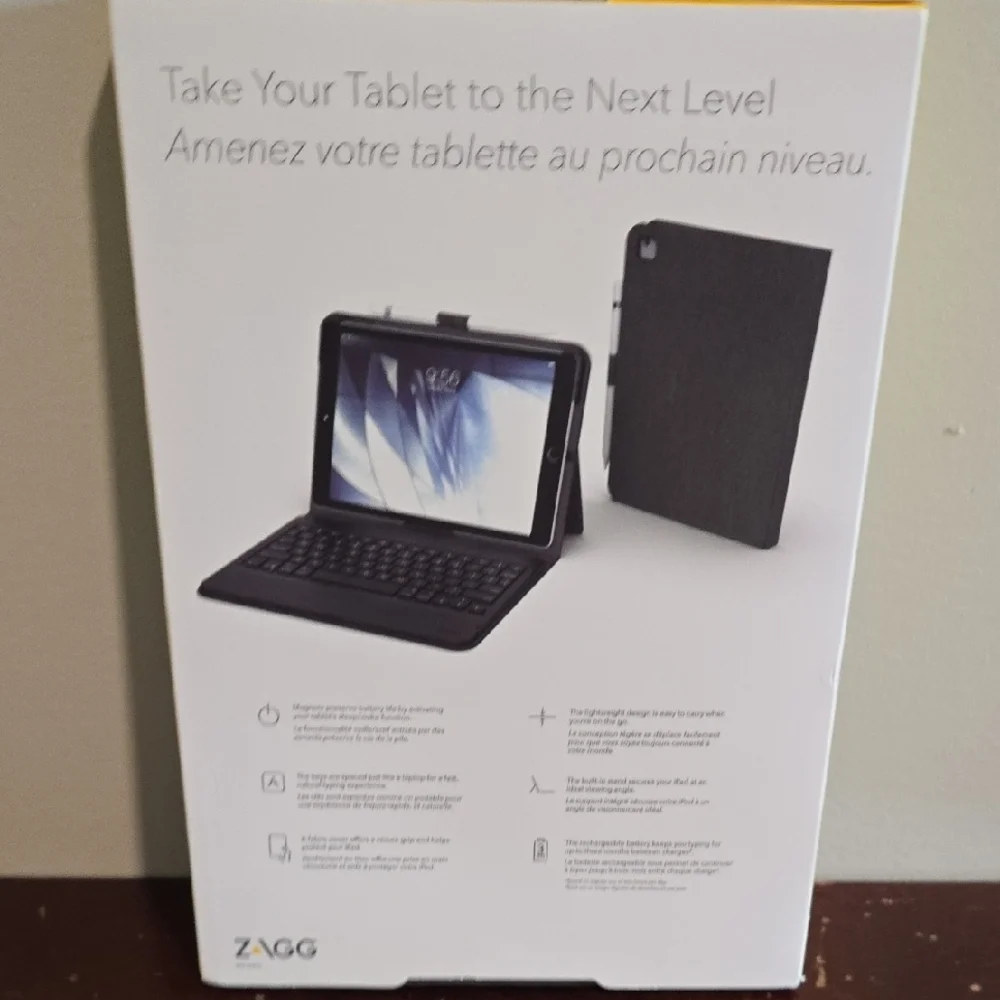 Black Tablet Keyboard Case for Enhanced Typing